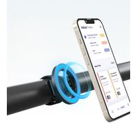 Nuevo soporte magnético para teléfono para carrito de golf 2026 - Soporte de aleación de aluminio con correa de silicona -