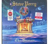 Nuevo Steve Perry - The Temporada Rojo Vinilo LP Fantasy FAN01511 + Navidad Card