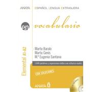 Nuevo Sueña: Vocabulario. NIvel elemental A1-A2: Vocabulario - nivel elemental A1-A2 con soluciones (Anaya ELE EN)