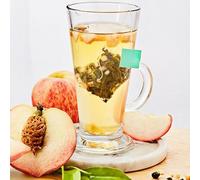 Nuevo Té Oolong de Melocotón Orgánico Bebida de té de frutas de té frío 3g * 15 bolsas
