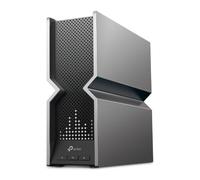 【Nuevo】 TP-Link Archer BE800 - BE19000 Tri Banda Wi-Fi 7 Router |uno de los routers más rápidos con 2 × 10 Puertos G | Pantalla LED|8× Antenas Internas |Red más Segura| VPN，QoS y EasyMesh