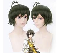 Nuevo Tsukiuta. the Animation Men Cosplay pelucas Yoru Nagatsuki pelo sintético corto Perucas Anime disfraz peluca PL-676