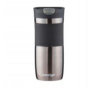 NUEVO vaso térmico Contigo Byron 470 ml Gunmetal SnapSeal acero inoxidable li...