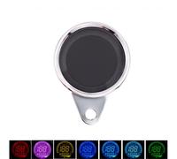 Nuevo velocímetro de motocicleta retro LCD de 12 V odómetro de carreras tacómetro indicador scooter ATV medidor digital universal