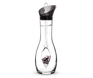 Nuevo! Vitajuwel Decantador Era con Guardián Bohemio Soplado Cristal Garrafa Vial 1.3L