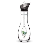 Nuevo! Vitajuwel Decantador Era con Siempre Joven Bohemio Soplado Cristal Garrafa para Piedra Vial 1.3L