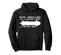 Nuevo Vuelo histórico de Astronauta del Cohete Shepard Sudadera con Capucha