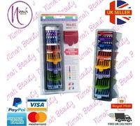 Nuevo Wahl Profesional Corte Pelo Guías Set 8 Teñido Cortadora Peines Cuchillas