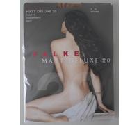 NUEVO Y OVP: FALKE MATT DELUXE 20 DEN MEDIAS Talla II / M Marrón