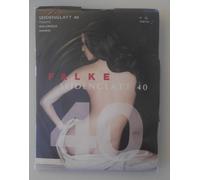 Nuevo Y OVP: FALKE SEIDENGLATT 40 DEN MEDIAS Talla V / XL Marino (Oscuro Azul)