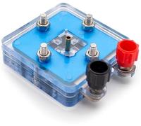 Nuevos accesorios de energía y convertidores de instrumentos químicos PEM Pila de combustible de hidrógeno para enseñanza Pila de combustible de membrana de intercambio de protones 50x50MM Hidrógeno