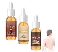Nuevos Body Drops - Elige tu aroma favorito, Aceite corporal hidratante, reafirmante y nutritivo, Perfume para mujer, Loción (3Piezas)