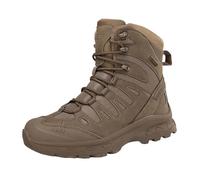 Nuevos Botines duraderos Mid Top de los Hombres Zapatos de Alpinismo al aire libre Trekking Camping Equitación Senderismo Botas Versátiles, Caqui., 44 EU