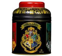 Nuevos tés ingleses Harry Potter Hogwarts House Crest Tea Caddy con 80 bolsitas de té para el desayuno inglés