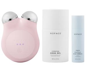 NuFace - Mini+ Starter Kit - Masajeadores y limpiadores faciales Electric Sandy Rose 1 St.
