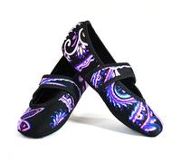Nufoot Betsy Lou interior para mujer zapatillas, cachemira, tamaño grande, 2 count