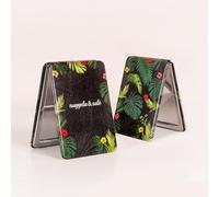 Nuggela & Sulé Pocket Mirror Cook Espejo Rectangular de Bolsillo Doble, con Aumento 2X.