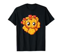 Nuggets de pollo con corazones kawaii de amor Camiseta