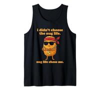 Nuggets de Pollo (Nug Life) - Divertido refrán novedoso Comida rápida Camiseta sin Mangas