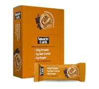 NuGo Smarte Carb Bar, Sugar free Peanut Butter Crunch, 1.76-Ounce Bars (Pack of 12)