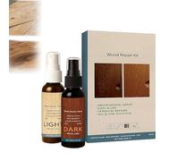 NuGrain - Kit de reparación de madera, reparación profesional de arañazos en el suelo, restaura arañazos, cubre rasguños, marcas, defectos menores, restaura un acabado para madera (1 unidad)