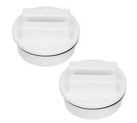 NUHFUFA 2 paquetes de tapones roscados de 1.5 pulgadas para piscina, tapón de drenaje de arena, tapón de drenaje para spa, invierno, piscina, tapones para invierno con junta tórica a prueba de fugas
