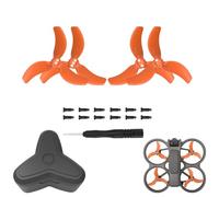 NUHFUFA 2 pares de hélices CW CCW CCW, con tornillos y destornillador, funda de almacenamiento de hoja de hélice de dron, accesorios de repuesto para dron DJI Avata 2 FPV