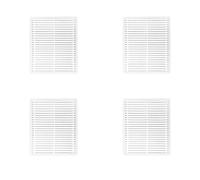 NUHFUFA 4 piezas de filtro HEPA de repuesto para robot aspirador, accesorios compatibles con Xiaomi Mijia 3C Enhanced E10/C103/B112/E12