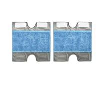 NUHFUFA Almohadillas de microfibra reutilizables adecuadas para trapeador Swiffer Sweeper, paño húmedo y seco de repuesto para limpieza de barrido, lavables a máquina, almohadillas de fregona (2