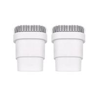 NUHFUFA Cabezal de Cepillo de cerdas Cortas de Repuesto Compatible con Mijia Aspiradora de Coche portátil Xiaomi Aspiradora de Mano Accesorios(2 PCS)