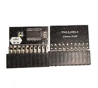 NUHFUFA LPC 20-1 Pin 2 * 10P TPM2.0 módulo TPM GA 20-1 Pin Fit para Gigabyte ASUS Plataforma Piezas(sólo para RAM DDR4)