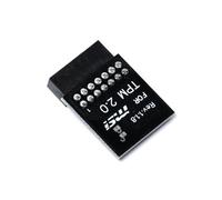 NUHFUFA Plataforma confiable del módulo de la Seguridad del Pin LPC TPM2.0 de 14 para la Pieza de reparación de MSI MS -4136-4462