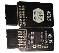 NUHFUFA TPM 2.0 módulo 2.0mm 14-1 Pin win11 para ASUS Placa Base Chip DIY actualización Parte(LPC)