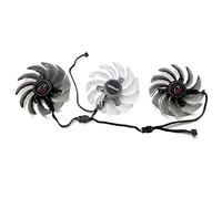 NUHFUFA Ventilador de refrigeración para tarjeta gráfica ASROCK RX6600XT 6650XT 8GB Phantom Gaming D, accesorios de tarjeta gráfica (un juego)