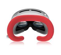 NUHFUFA VR Silicona Interfaz Facial Almohadilla Facial para Vision Pro, Suave Almohadilla Facial Antideslizante, Lavable y cómoda, Almohadilla Facial para Auriculares Vision Pro(Rojo)