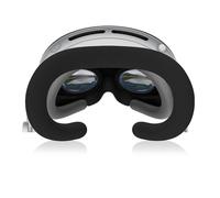 NUHFUFA VR Silicona Interfaz Facial Almohadilla Facial para Vision Pro, Suave Almohadilla Facial Antideslizante, Lavable y cómoda, Almohadilla Facial para Auriculares Vision Pro(Negro)