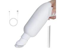 Nuhjytgf Aspirador para Coche Portátil e Inalámbrico | 36000 RPM Fuerte Succión Soplador De Aire - Aspirador Pequeño Recargable | para Interior del Coche, Escritorio, Computadora, Hogar, Portátil,