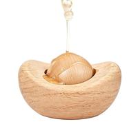 Nuhjytgf Difusor para Automóvil,Dispensador De Sin Llama - Difusor Madera Diseño Moneda China Antigua para Vehículo - Para Decoración De Escritorio, Camión, Hogar, Dormitorio, Baño,