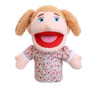 Nuhjytgf Marionetas de Miembros de la Familia, Marioneta de Mano de Felpa Familiar | Marioneta de Peluche para Contar Historias | El Teatro Interactivo Muestra Marionetas y Marionetas de con móvil
