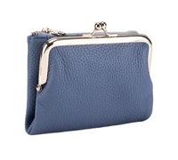 Nuhjytgf Women's Fashion Genuine Leather, Small Women’s Wallet, Coin Purse with Card Slots, Credit Card Case with Zipper Pocket, Compact Leather Wallet For Women and Girls