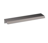 nuie H724 - Tirador moderno para muebles (96 mm, 150 x 17 x 36 mm, peltre cepillado)