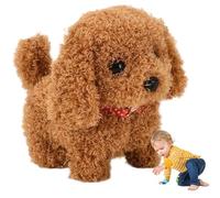 Nuiorfty Cachorro Robot Que actúa como un Cachorro Real Peluche Perro Robot guau Realista y Cabeza Animada en Movimiento Juguetes para Perros para niños pequeños