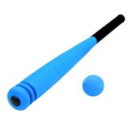 Nuiorfty Foam Baseball Bat Lightweight Soft Foam Bat with Ball for Kids Toddlers Youths Outdoor Indoor Sport Ball Game Playing Blue