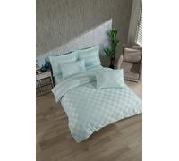 Nuit Des Rêves Juego de Fundas de edredón Doble (200 x 200 cm), 70% algodón/30% poliéster, Incluye 2 Fundas de Almohada (80 x 80 cm), Lavable a máquina, diseño Elegante y Acogedor