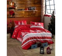Nuit Des Rêves Ranforce Single XXL Quilt Cover Set 100% Algodón, 155 x 220 cm, Reactive Printing, Machine Washable, 144 Thread Count, Envelope & Button Closure