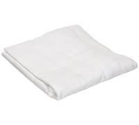 Nuit des Vosges 204481 - Protector de Almohada, Polar, algodón ecológico, Color Blanco, 100% algodón, Blanco, 50 x 75 cm