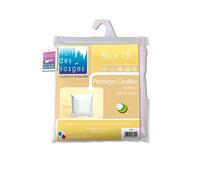 Nuit Des Vosges 2066913 Aubin Protector de Almohada Absorbente de Felpa/Algodón Blanco 50 x 75 cm