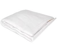 Nuit Des Vosges 2072839 Aubin Protector de Almohada cilíndrica Abierto elástico Absorbente de Felpa/Algodón Blanco 22x 160 cm