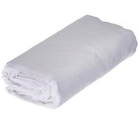 Nuit Des Vosges 2094435 Cotoval Sábana Bajera Algodón Liso Blanco 160 x 200 cm