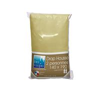 Nuit Des Vosges 2101225 Cotoval Sábana Bajera Algodón Liso Trigo 140 x 190 cm